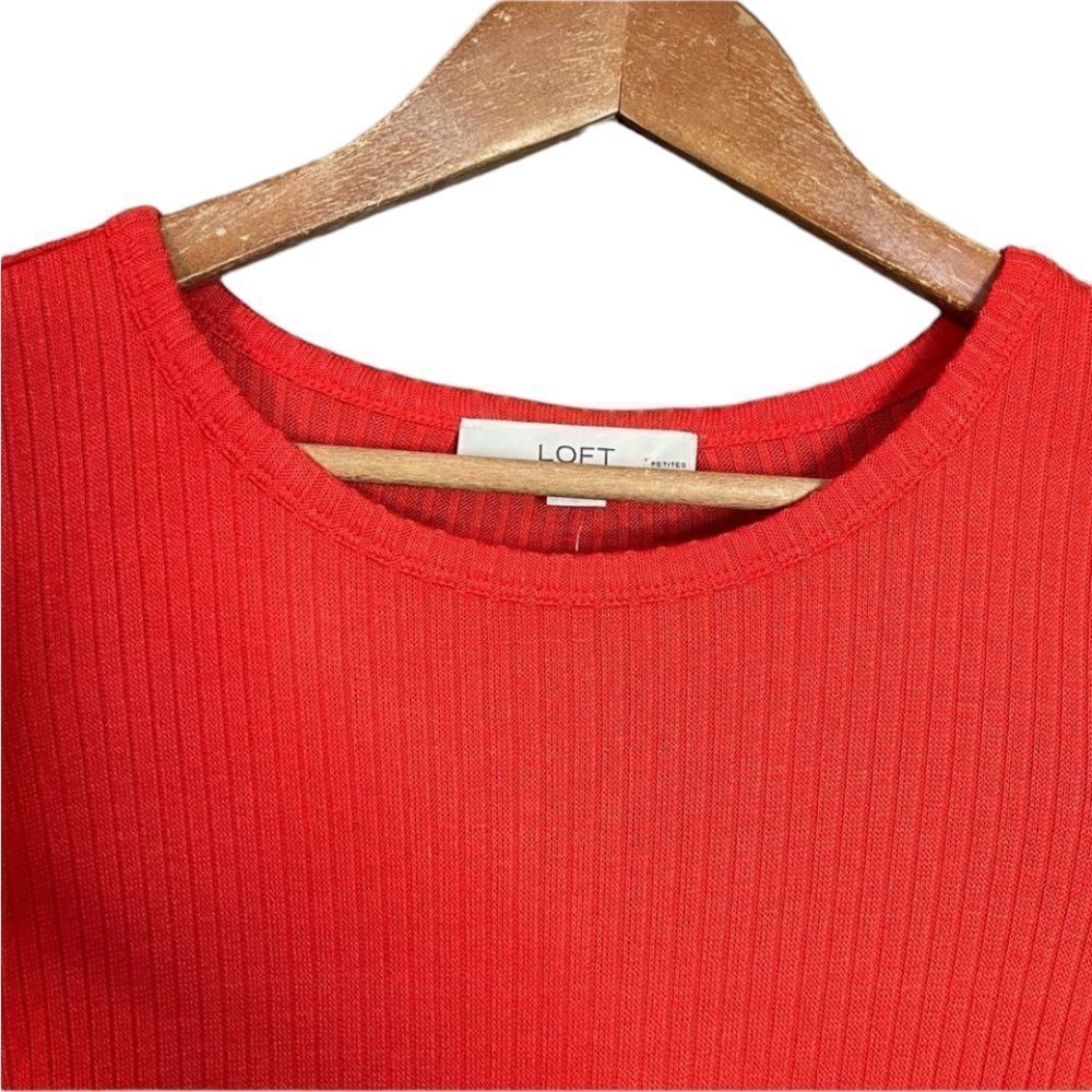 ‎NWT! Loft long sleeve knit top - Picture 2 of 10